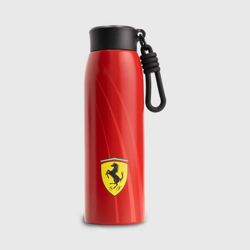 Scuderia Ferrari F1 water bottle with logo