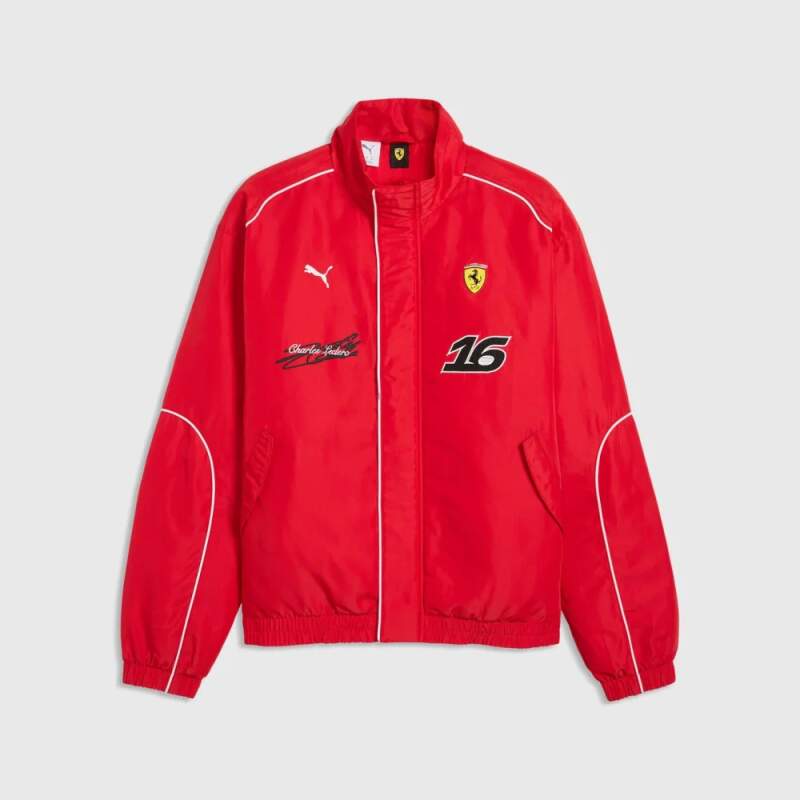 Bunda Charles Leclerc Scuderia Ferrari F1 x Puma - fanúšikovská edícia