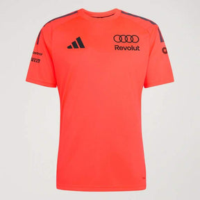 Tričko Audi Revolut F1 červené s logami sponzorov x Adidas - tímová edícia