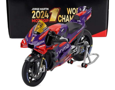 Model NZG MotoGP - Ducati GP24 Jorge Martin 1:12 - edícia World Champion