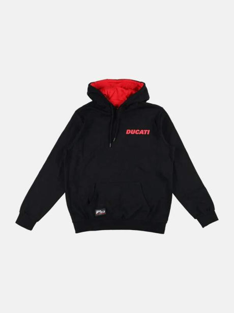 Men's Ducati Corse black sweatshirt - 100th years DUCATI edition