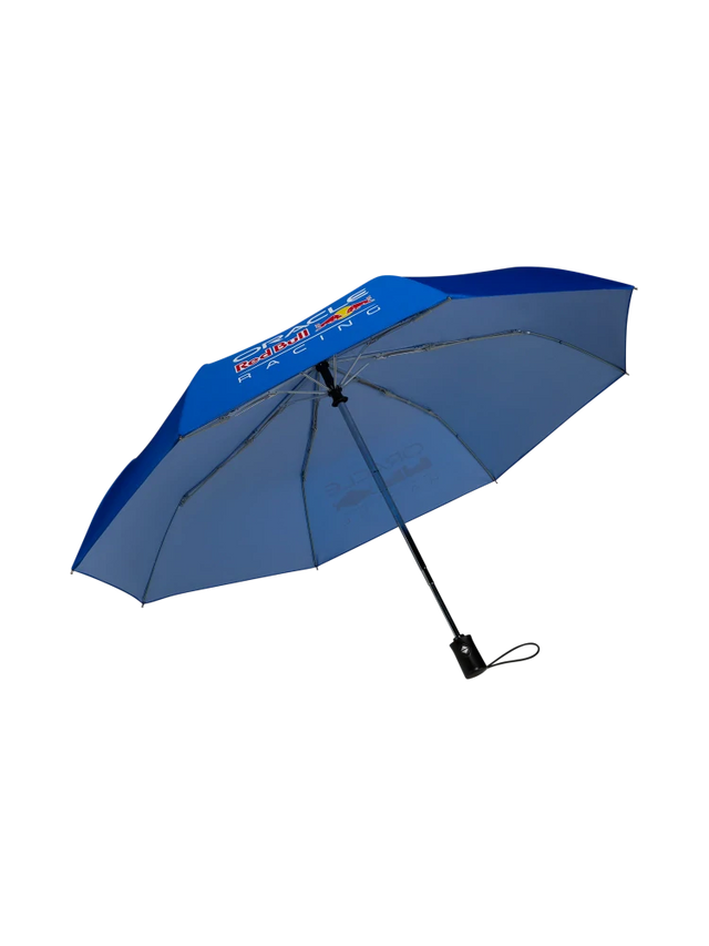 Oracle Red Bull Racing Folding Umbrella with Logo – Blue