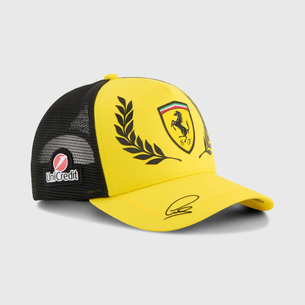 Šiltovka Scuderia Ferrari Lewis Hamilton – GP Veľkej Británie 2026, žltá