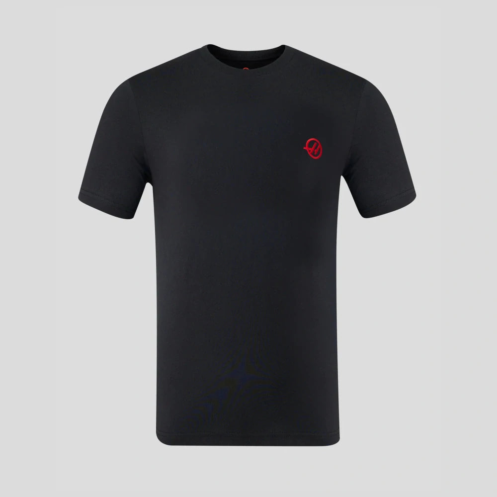 Tričko Haas F1 Team GRAPHIC s logom – čierne