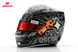 Model prilby Spark Oscar Piastri 1:5 – GP USA F1 2025