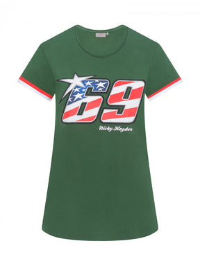 Nicky Hayden dámske tričko s logom
