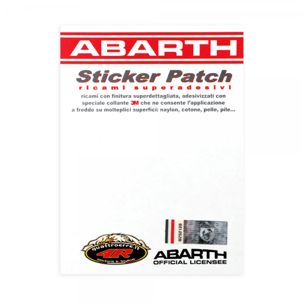 Abarth nálepky 3D