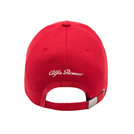 Alfa Romeo logo cap red