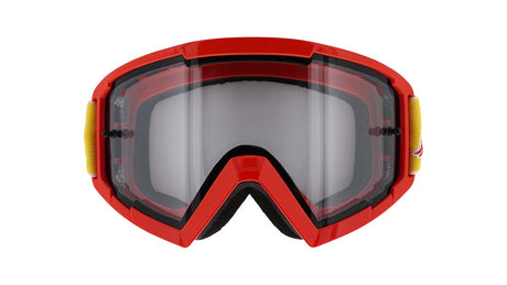 Red Bull Spect motokrosové okuliare WHIP červené s čírym sklom