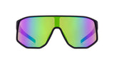 Red Bull Spect DASH sunglasses black with green-purple lens