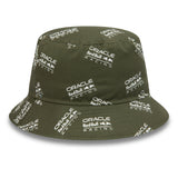 Red Bull Racing F1 AOP Bucket Hat – Olive