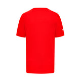 Scuderia Ferrari F1 voľnočasové tričko s veľkým logom červené