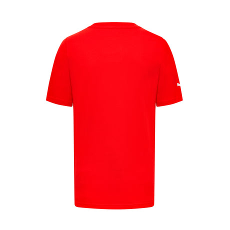 Scuderia Ferrari F1 voľnočasové tričko s veľkým logom červené