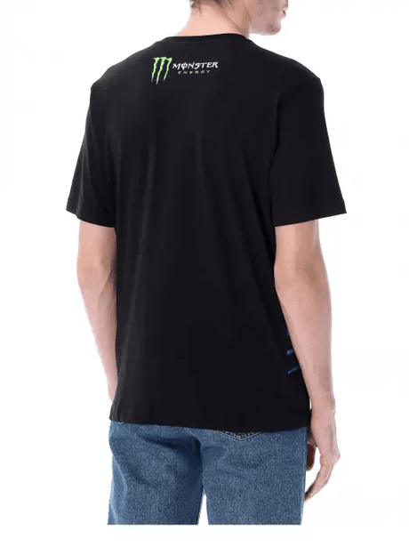 Tričko Fabio Quartararo Monster Energy Logo čierne