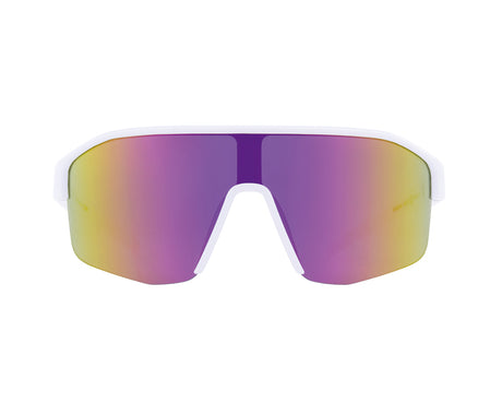 Red Bull Spect DUNDEE sunglasses white with red-yellow lens