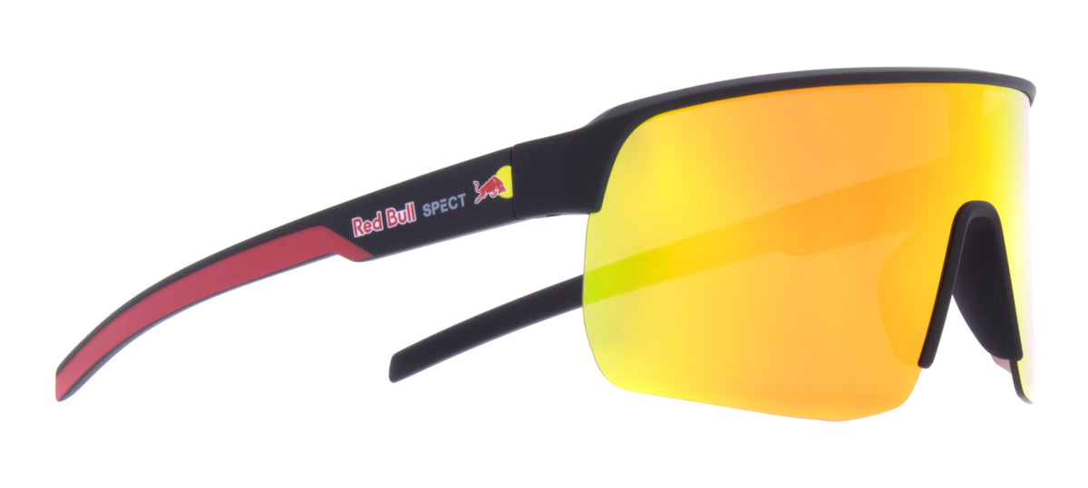 Red Bull Spect slnečné okuliare DAKOTA čierne s oranžovým sklom