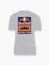 KTM Red Bull Racing dámske tričko Backprint sivé