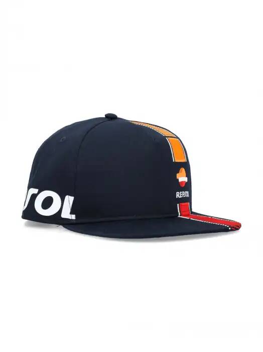 Repsol flat-brim team cap navy