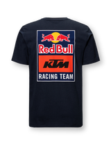 KTM Red Bull Racing casual T-shirt with logo, navy blue