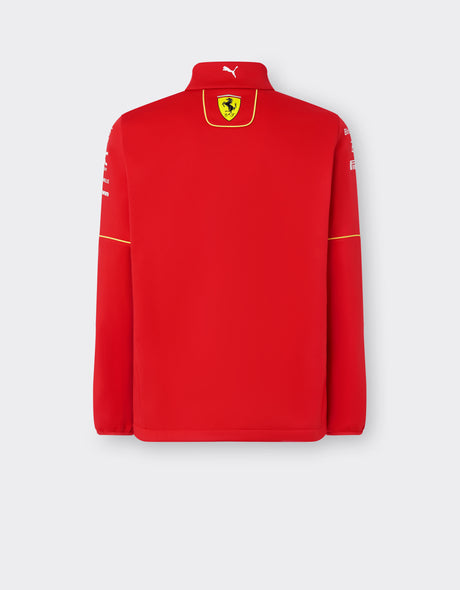 Tímová softshellová bunda Scuderia Ferrari F1 červená