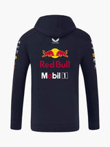 Tímová mikina s kapucňou Oracle Red Bull Racing s logami sponzorov