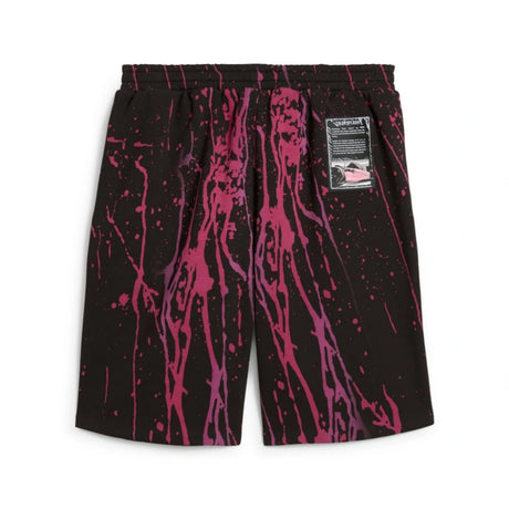 Šortky Puma Formula 1 Splash – čierno-ružové