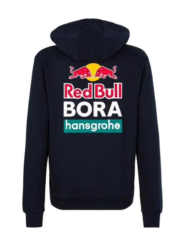 Red Bull Bora Hansgrohe fan sweatshirt, navy blue, with logo - S