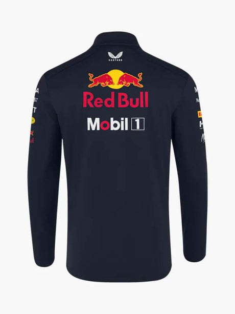 Tímová softshellová bunda Oracle Red Bull Racing s logami sponzorov