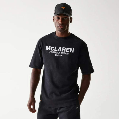 Voľnočasové tričko McLaren F1 NE wordmark čierne