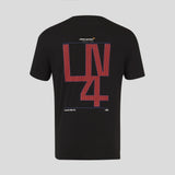 McLaren F1 Lando Norris LN4 T-Shirt – Black