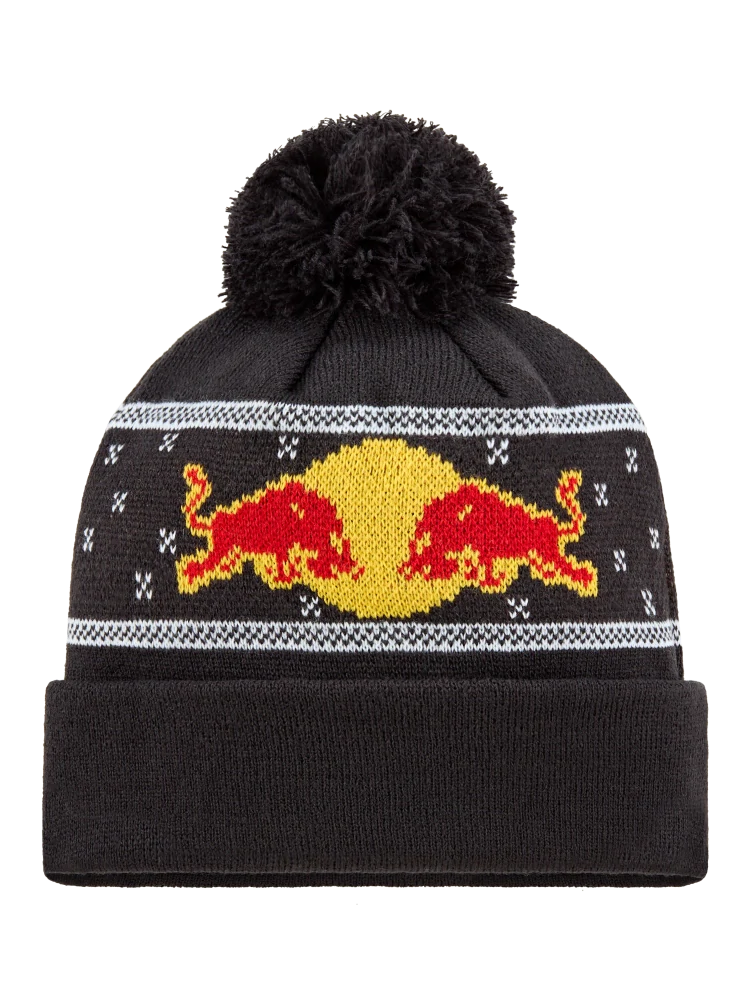 Oracle Red Bull Racing Bobble Beanie with Logo – Christmas Edition