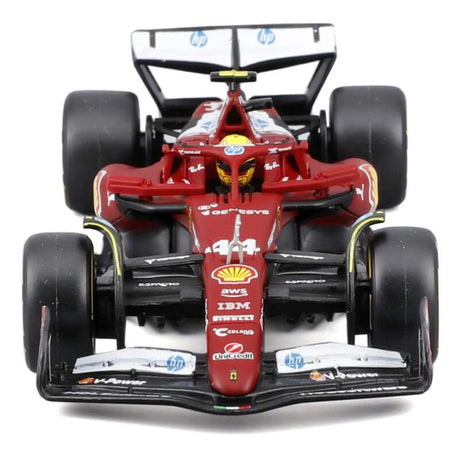 Model Scuderia Ferrari SF-25 BBurago #44 Lewis Hamilton 2025 1:43 Signature