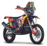 Model motocyklu Red Bull KTM 450 Rally Dakar 2024 Kevin Benavides nr.47