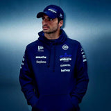 Mikina s kapucňou Williams F1 Team s logami sponzorov - tímová edícia