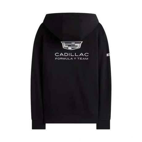 Čierna mikina s kapucňou Cadillac F1 x Tommy Hilfiger - tímová edícia