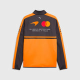 Softshellová bunda McLaren F1 Team 2026 – oranžovo-sivá