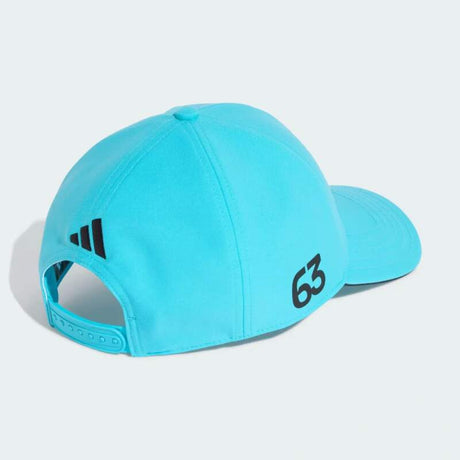 Modrá šiltovka George Russell Mercedes AMG Petronas F1 x Adidas - tímová edícia