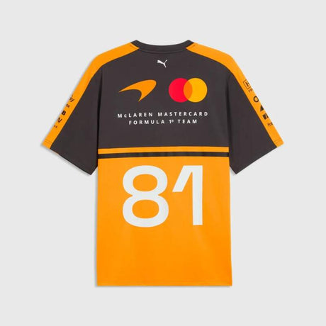 Tričko Oscar Piastri #81 McLaren F1 x Puma - tímová edícia