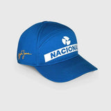 Ayrton Senna Nacional cap, blue