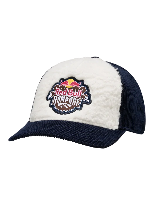 Šiltovka Red Bull Rampage FLEECE – krémovo-tmavomodrá