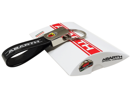 Abarth kľúčenka BAND čierna