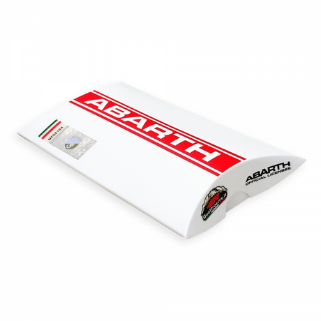 Abarth kľúčenka BADGE kovová