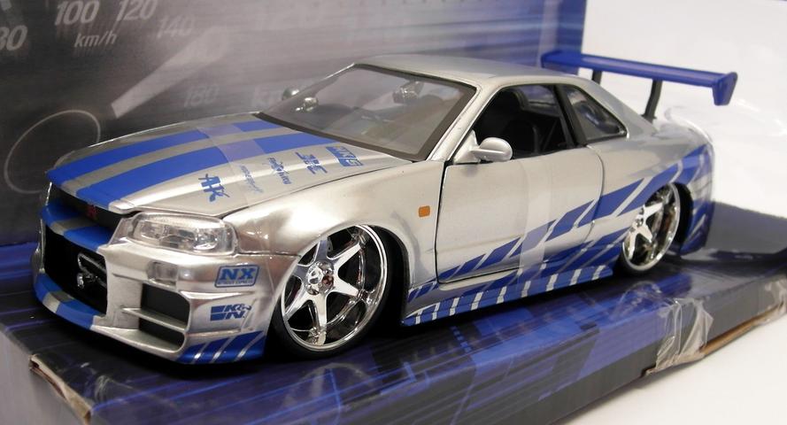Model Rýchlo a zbesilo Nissan Skyline R34 2002