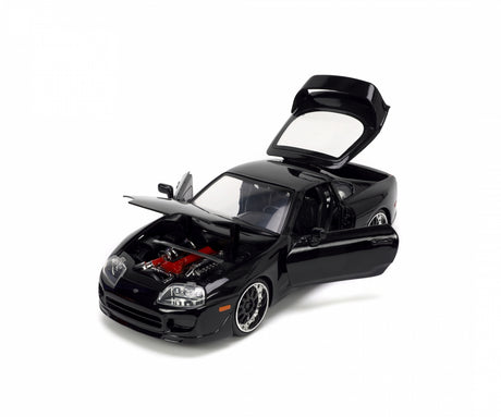 Fast & Furious Toyota Supra 1:24 model black