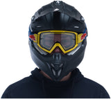 Red Bull Spect motokrosové okuliare WHIP žlté s čírym sklom
