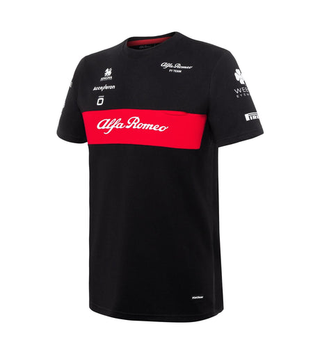 Alfa Romeo F1 Team tímové tričko čierne