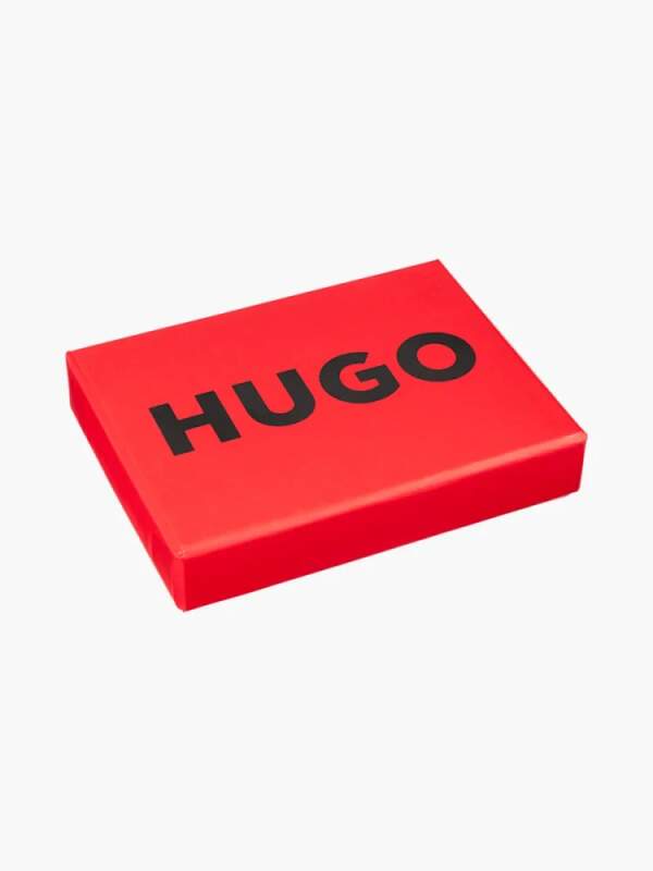 Kožené puzdro na karty HUGO - Visa Cash App RB čierne