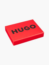 Kožené puzdro na karty HUGO - Visa Cash App RB čierne