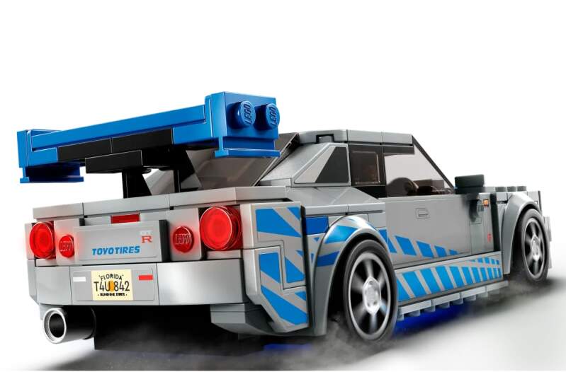 LEGO stavebnica model Rýchlo a zbesilo 2 Nissan Skyline GT-R34
