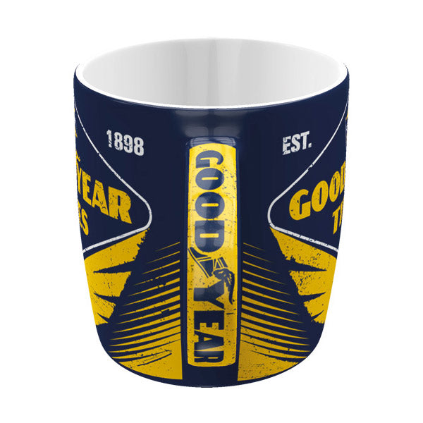 Goodyear ceramic mug with motif